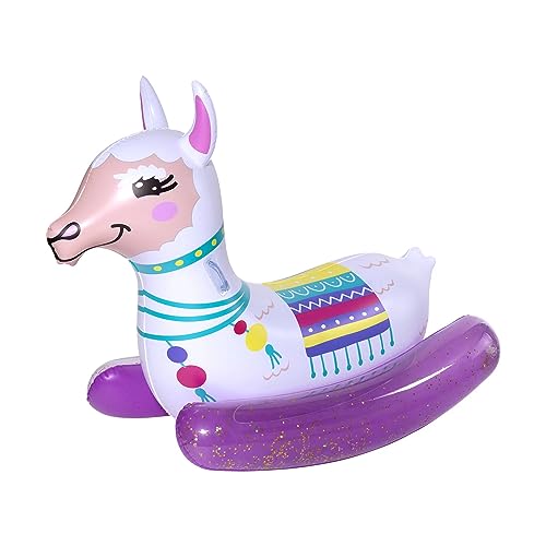Member's Mark Inflatable Ride-on Pool Float with Handles - Llama - Bellso